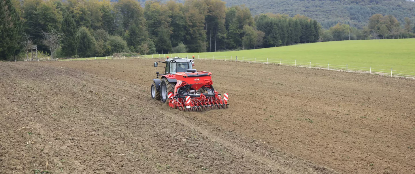 Seeding with the CD 3020 in combination with the VENTA 3030