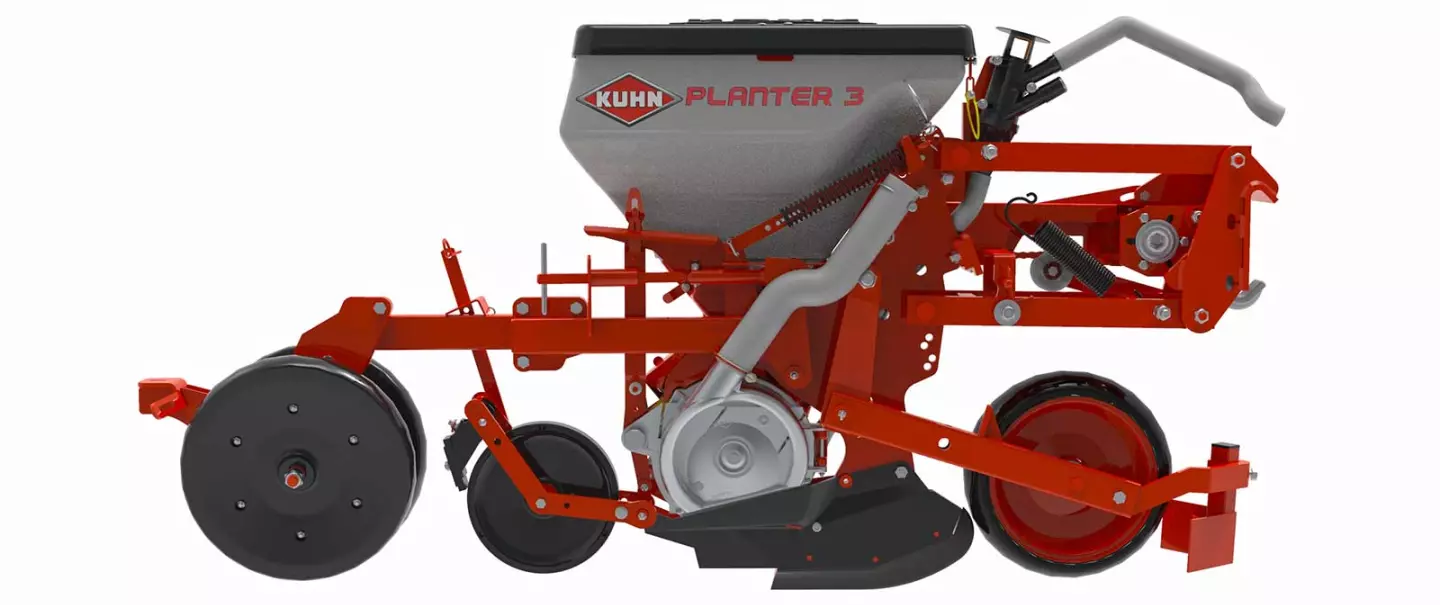 The PLANTER 3 sowing unit is more robust and offers improved precision