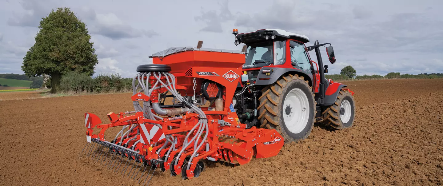 VENTA 310 at work on a mixed-crop/livestock farm