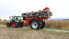 The booms on the AERO GT pneumatic spreader are compact for transport