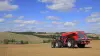 AXENT fertiliser spreader at work in the field