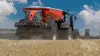 AXENT fertiliser spreader at work in the field