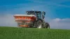 AXIS 25 fertiliser spreader at work