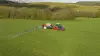 METRIS 2 RHA3 36 m trailed sprayer in a field of wheat