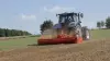 HR 4020 power harrow at work