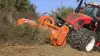 PRO 210 shredder at work on sloping verges