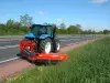 SPRING-LONGER 80 Series Verge Mower at work